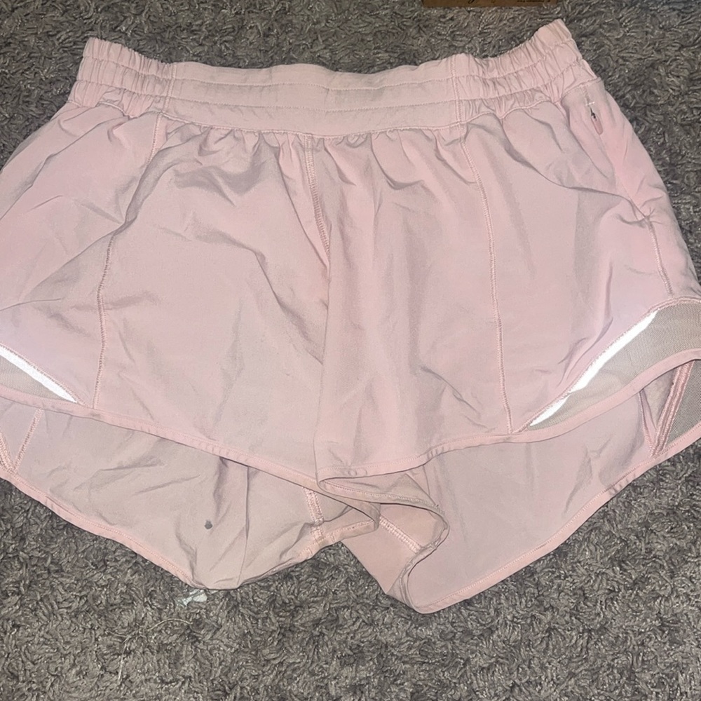 Strawberry milkshake Lululemon shorts hotty hot